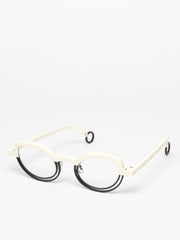 Theo / Shooter / 003 Cappuccino White Black Matte